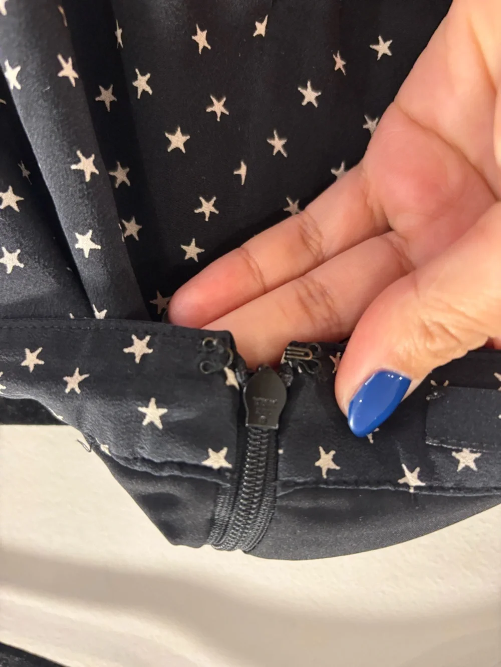 Madewell Silk Ruffle-Edge Skirt in Star Scatter | Size 10 | NWOT